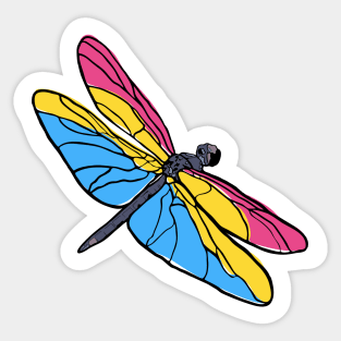 Pansexual Dragonfly Sticker